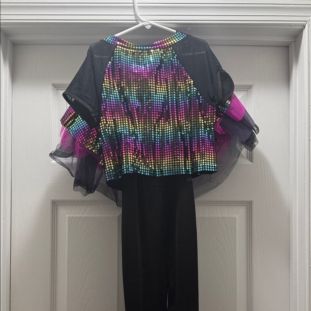 Colorful Sequin Kids Costume